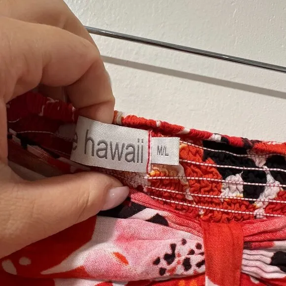 🌸 Tiare Hawaii Floral Capri Maxi Skirt - M/L