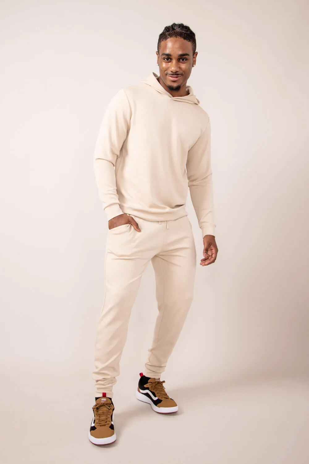 1897 Active Ultimate Joggers for Men in Beige | MP992-BEIGE