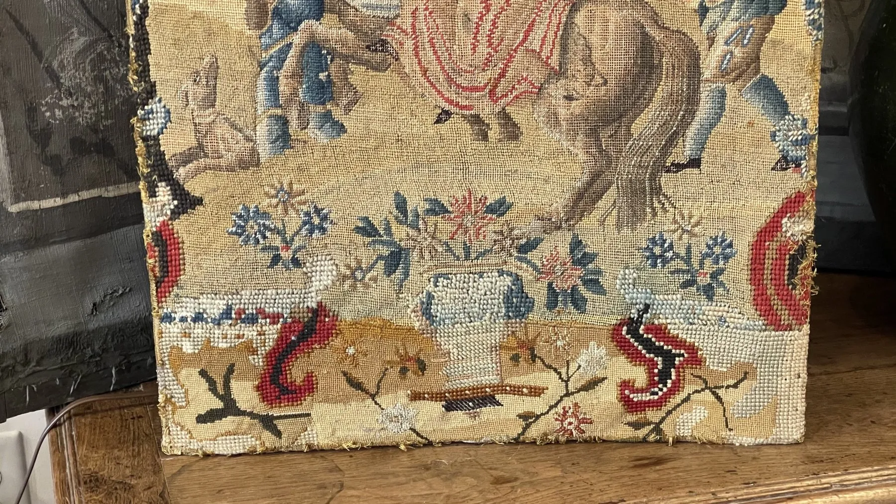 18TH CENTURY FRENCH NEEDLEWORK