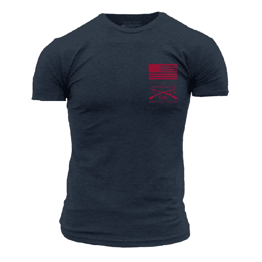 2A Stars and Stripes T-Shirt - Midnight Navy