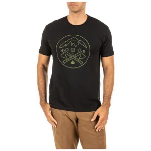5.11 Tactical Crossed Axe Mountain Tee Black