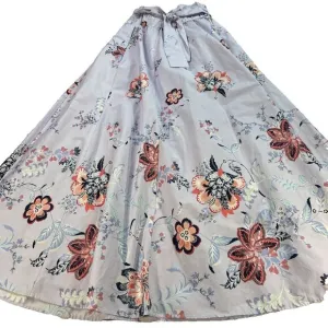7Th Avenue Maxi Skirt Women XS Multicolor Hawaiian Tropical Vacation Resort