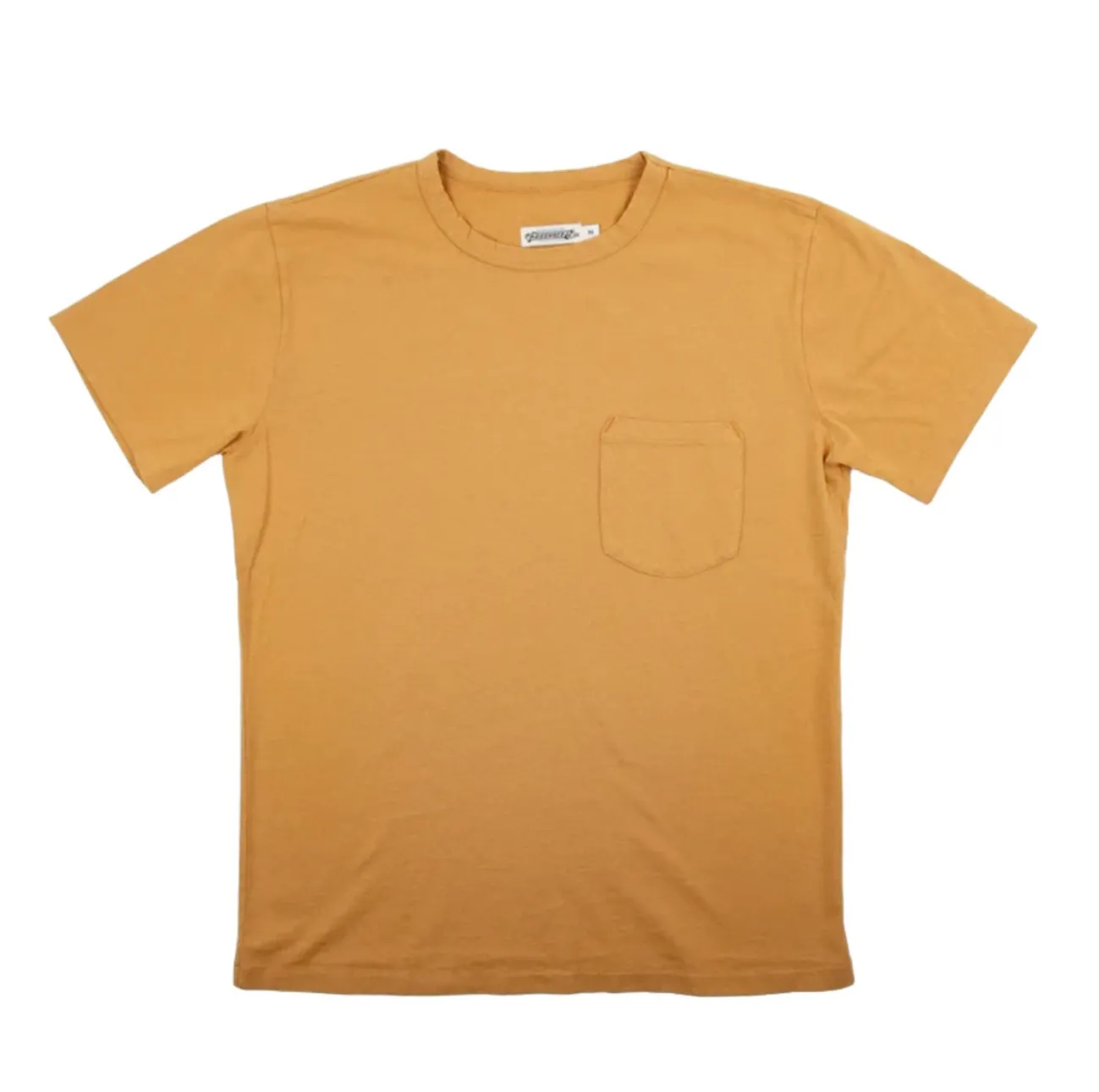 9oz Pocket T-Shirt | Mustard
