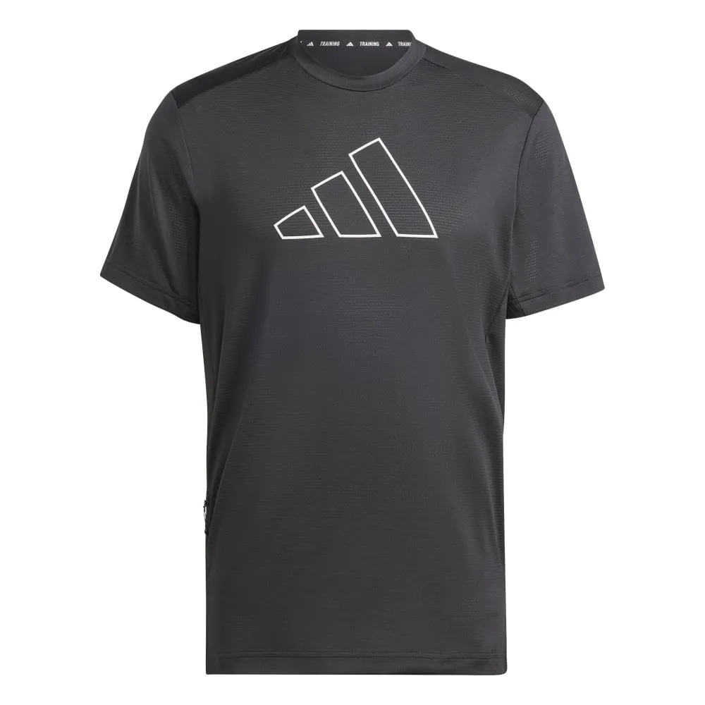 Adidas Mens Train Icons Big Logo Tee