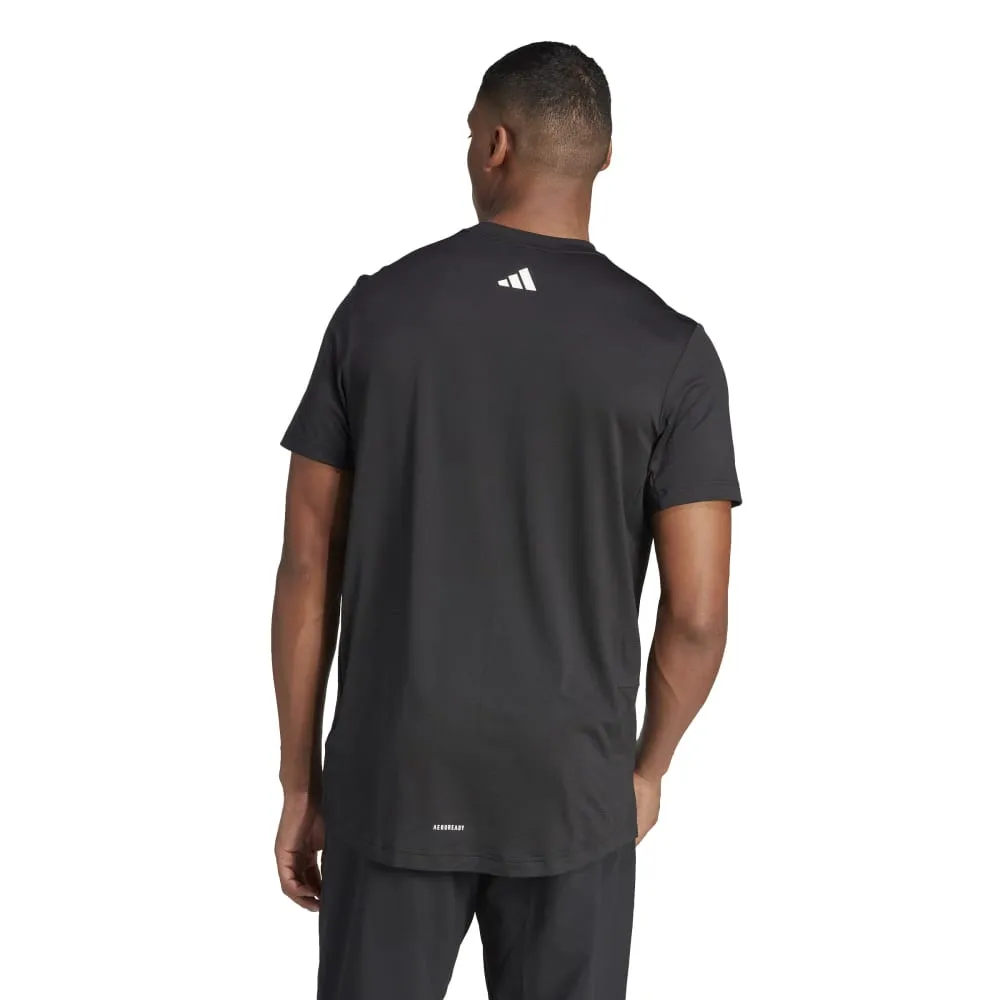 Adidas Mens Train Icons Big Logo Tee