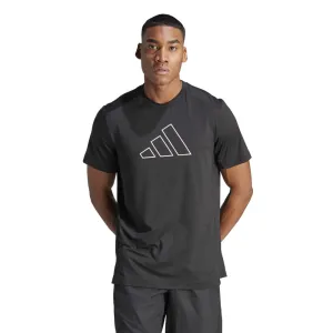 Adidas Mens Train Icons Big Logo Tee