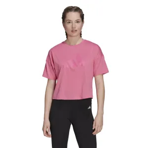 Adidas Womens Train Icons 3 Bar Logo 2.0 Tee