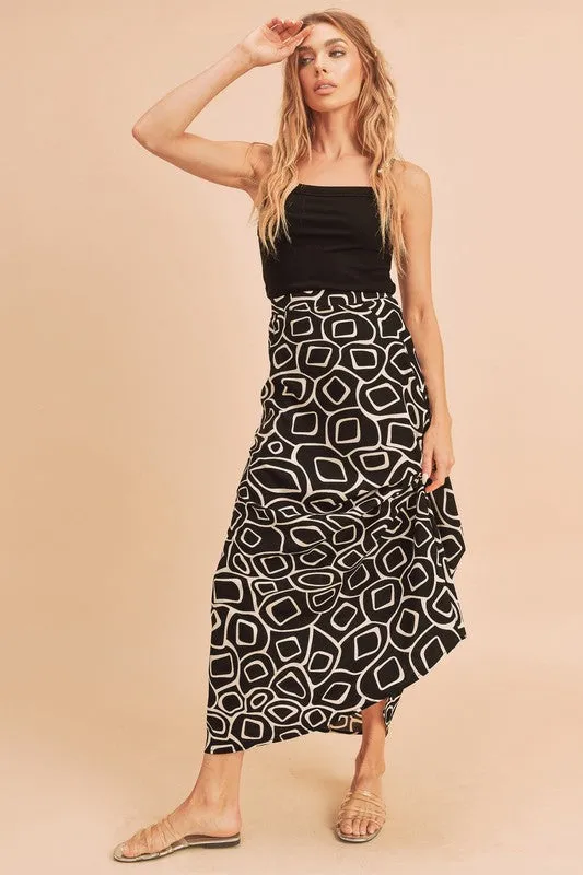 Aemi   Co Olive Maxi Skirt