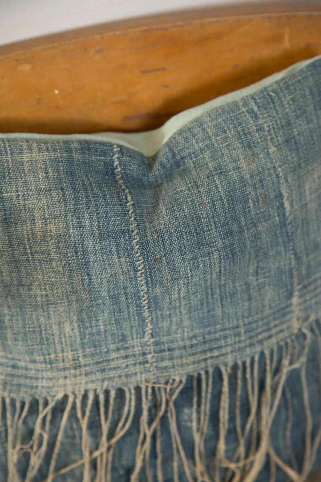African Indigo Handmade Pillow