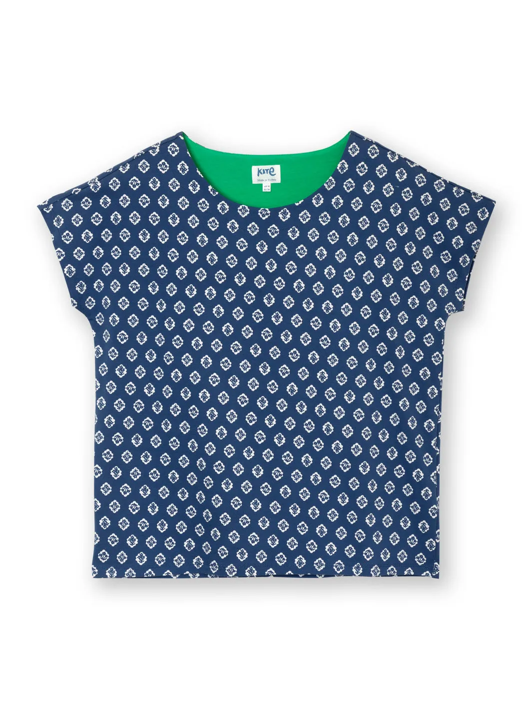 Alum jersey top fleur