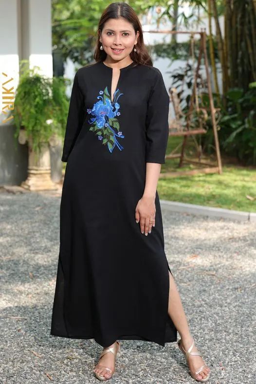 Amani Designer Dress | Kaftan, Bohemian Dress, Floral Dress, Boho Maxi Dress
