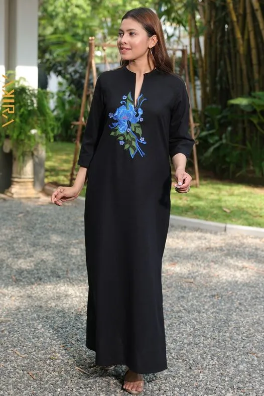 Amani Designer Dress | Kaftan, Bohemian Dress, Floral Dress, Boho Maxi Dress