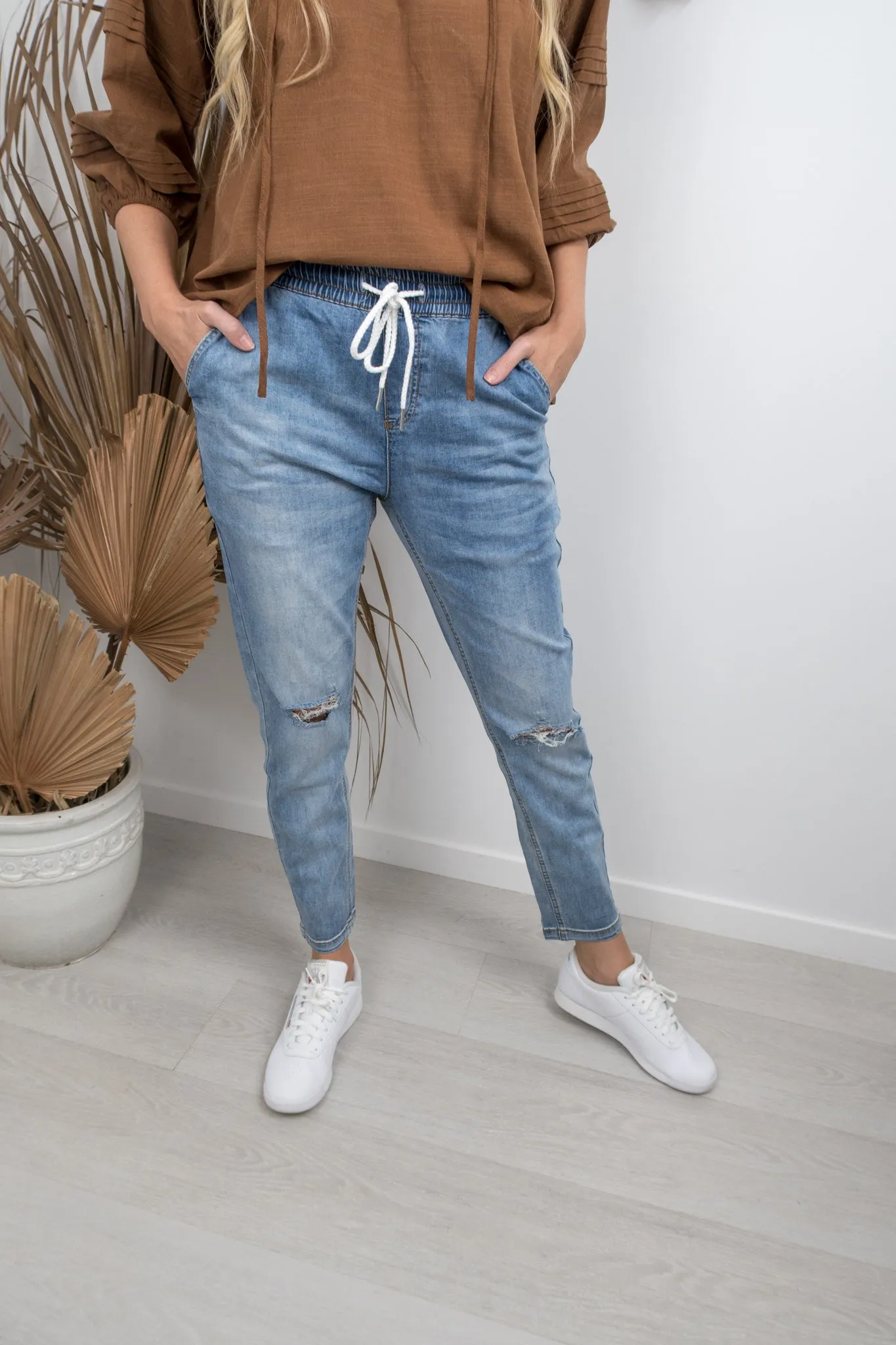 Archie Joggers- Denim