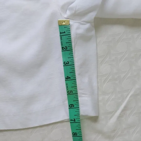 Aritzia Wilfred The Effortless Short Linen Long High Rise Front Pleats Loose Fit