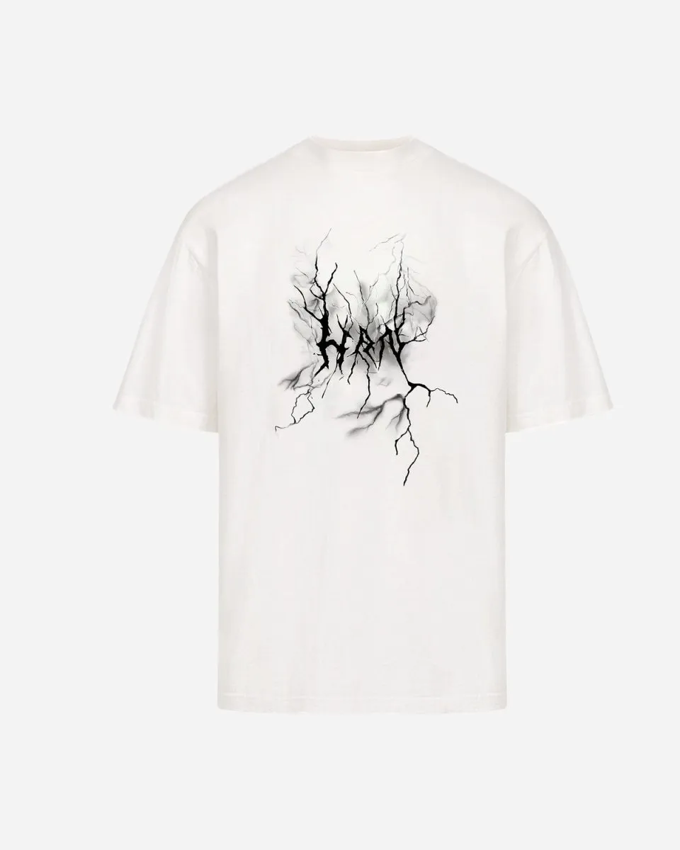 Artwork Boxy Tee Short Sleeve - Off White