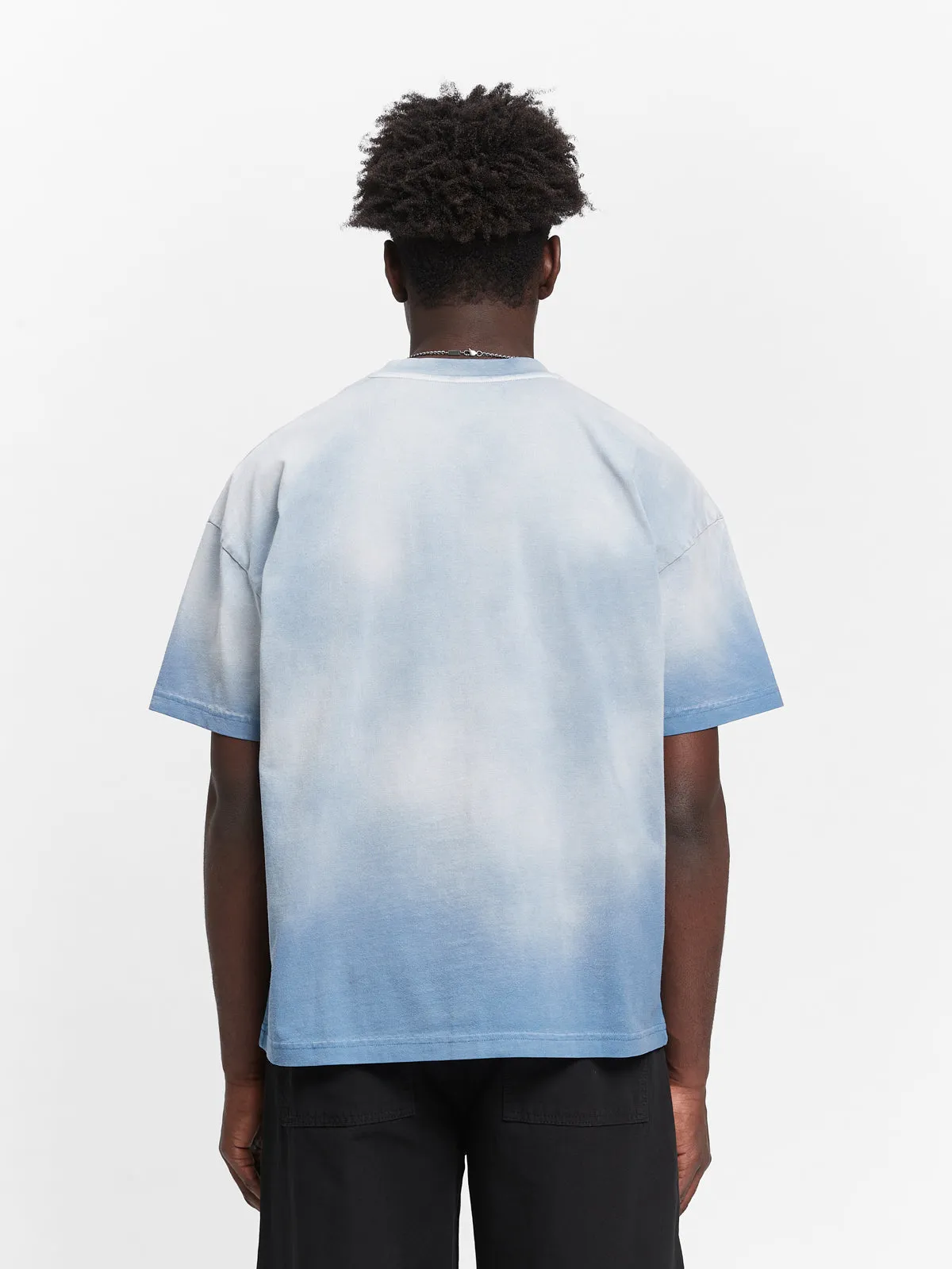 ATELIER EMBLEM T-SHIRT - HEAVY BLEACHED BLUE