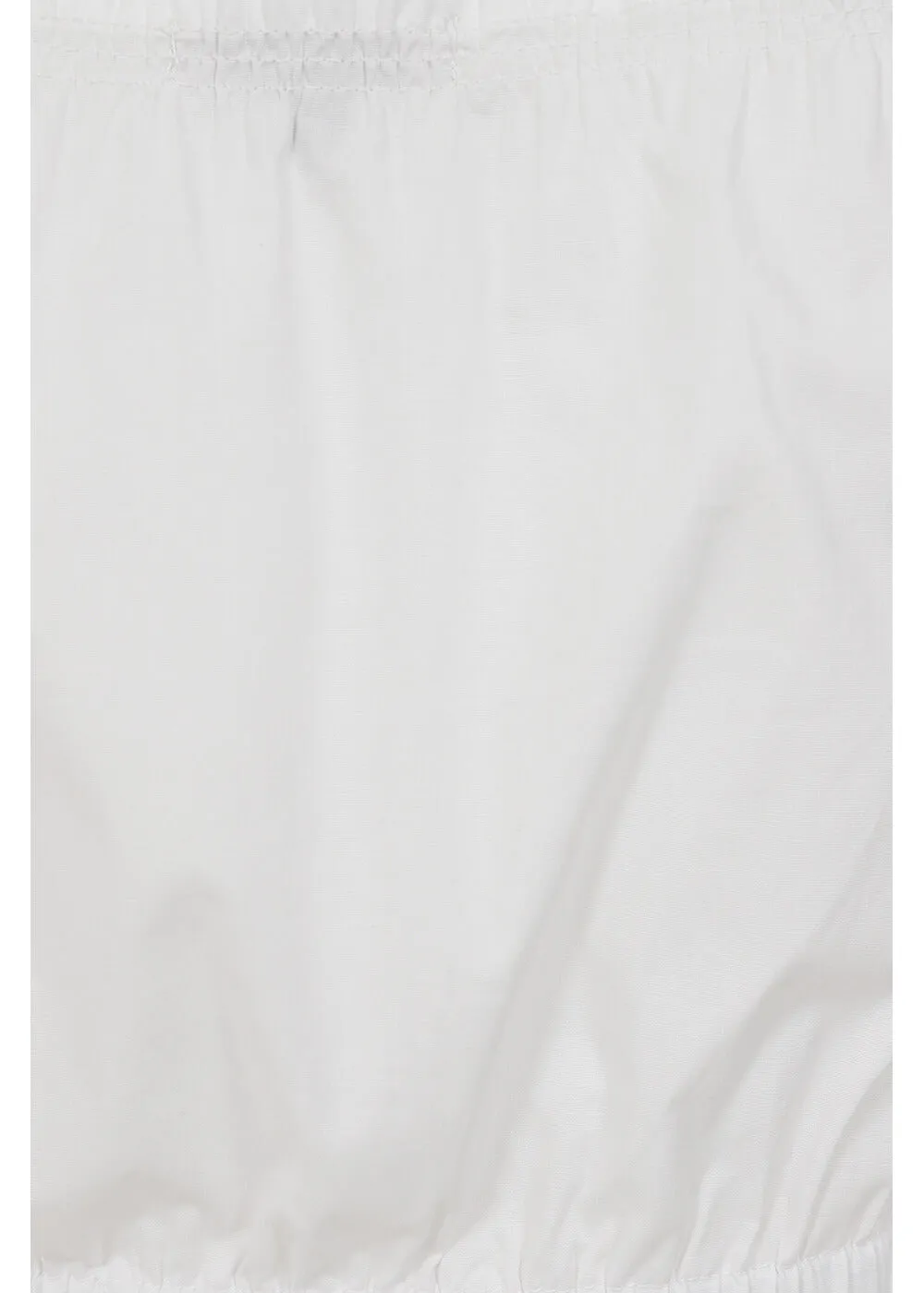 Banned Ramona Crop Top White