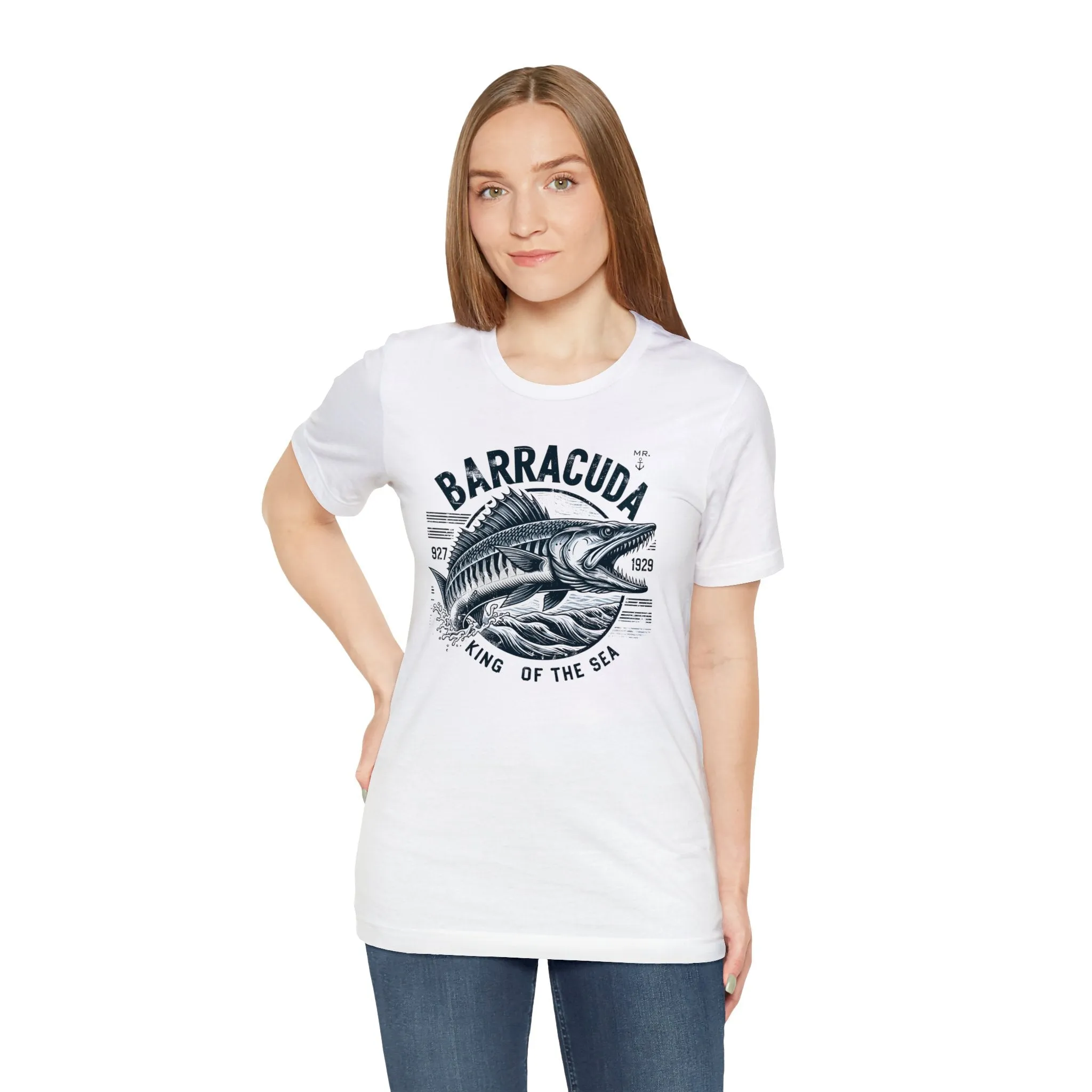 Barracuda King of the Sea Unisex Nautical Premium T-shirt