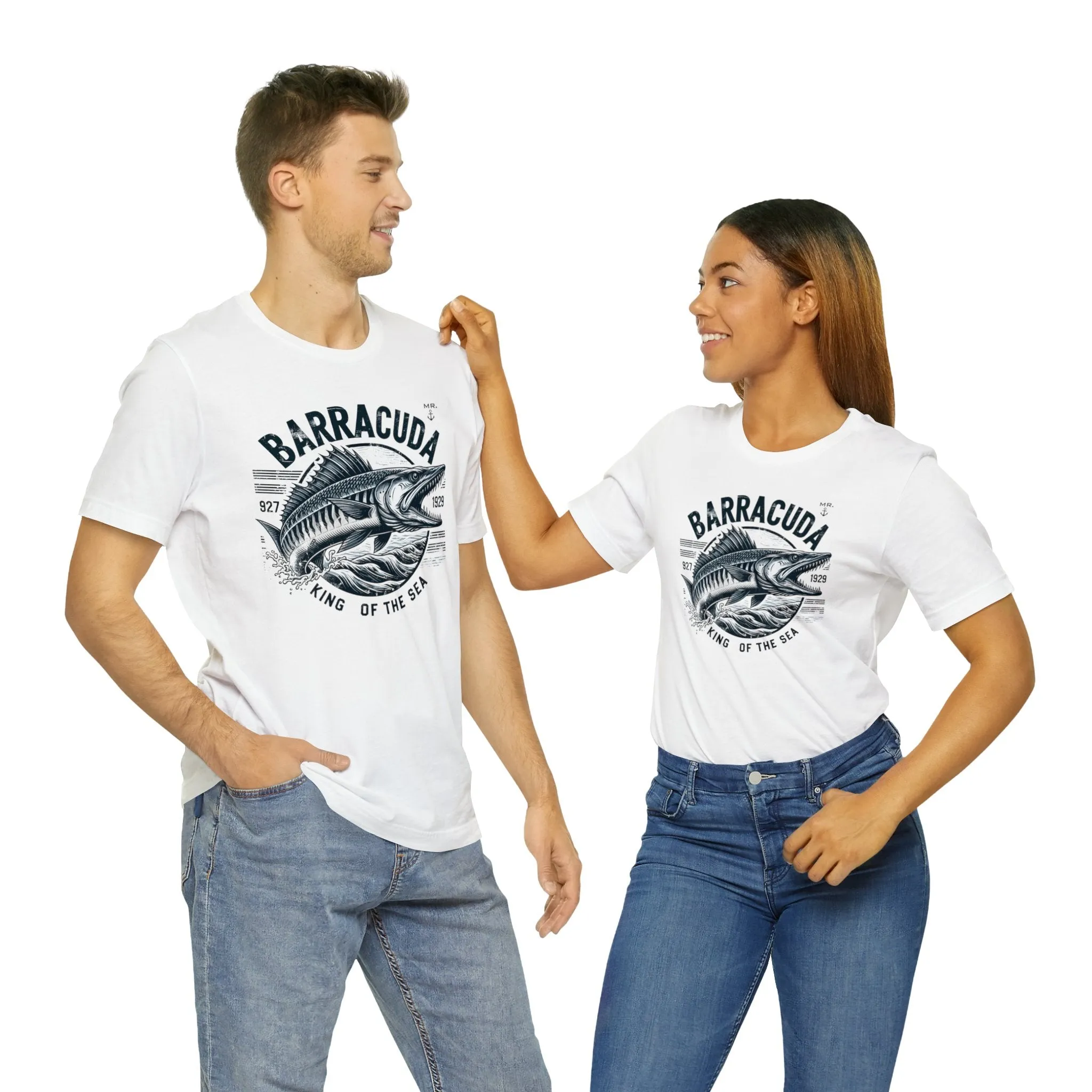 Barracuda King of the Sea Unisex Nautical Premium T-shirt
