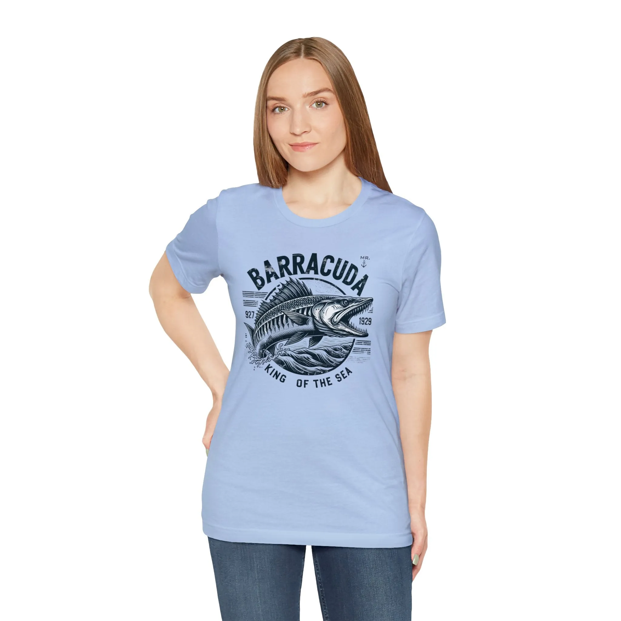 Barracuda King of the Sea Unisex Nautical Premium T-shirt