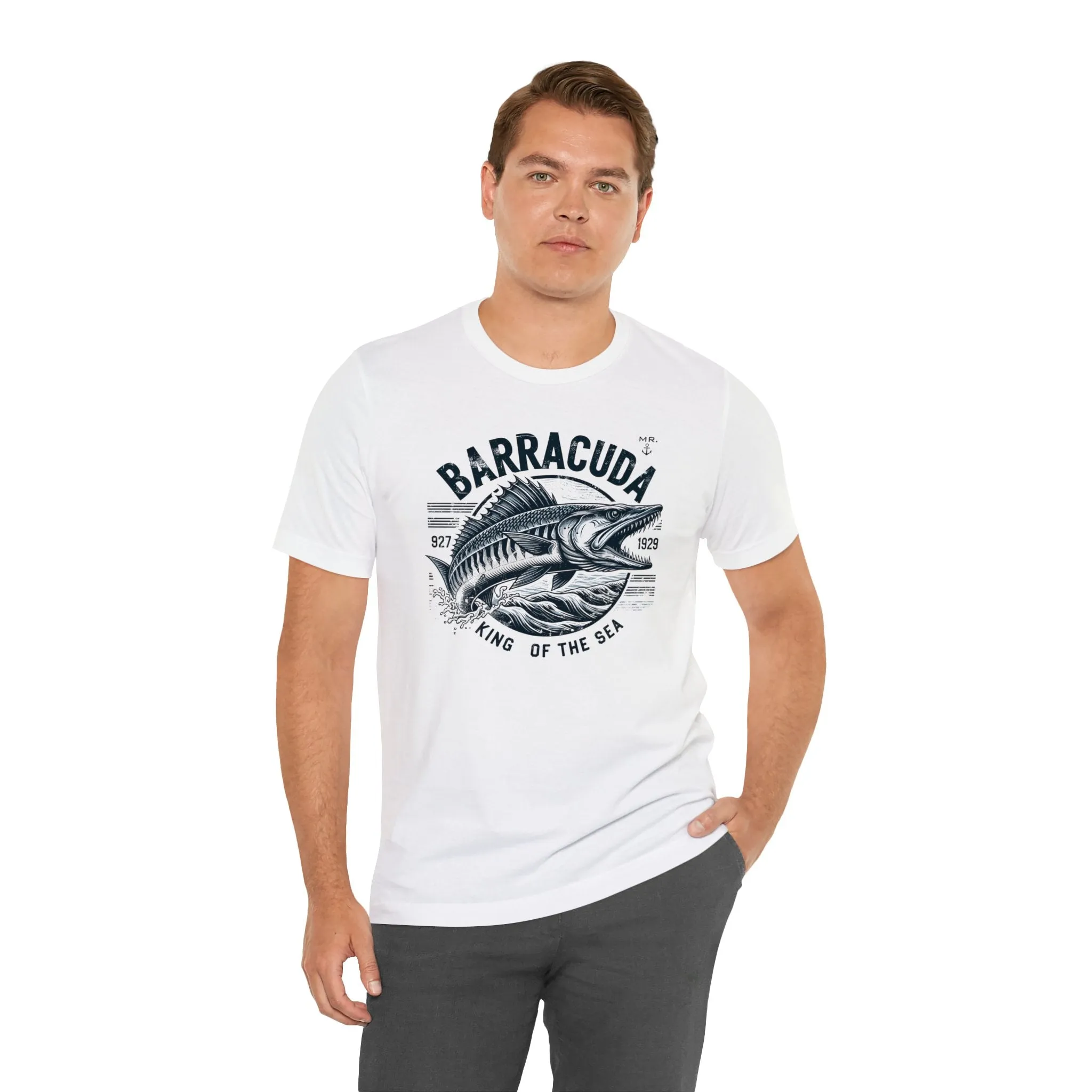Barracuda King of the Sea Unisex Nautical Premium T-shirt