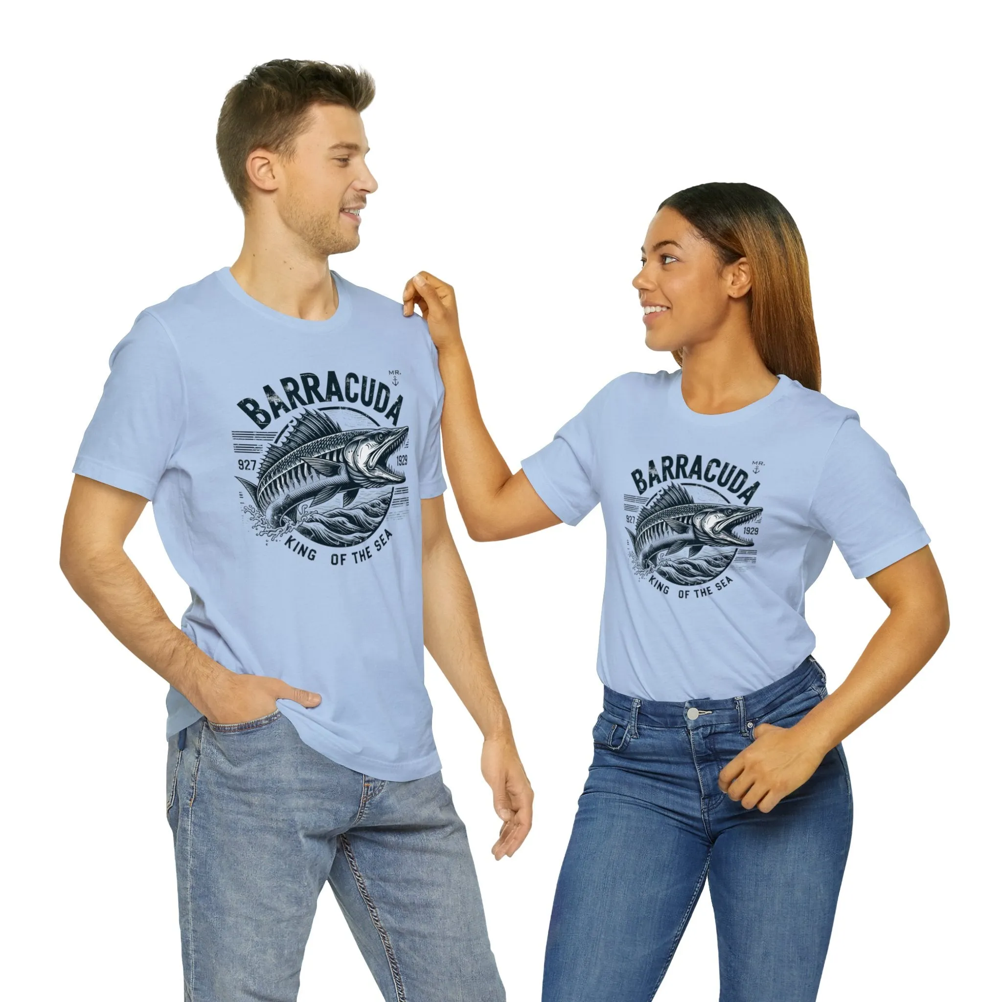 Barracuda King of the Sea Unisex Nautical Premium T-shirt