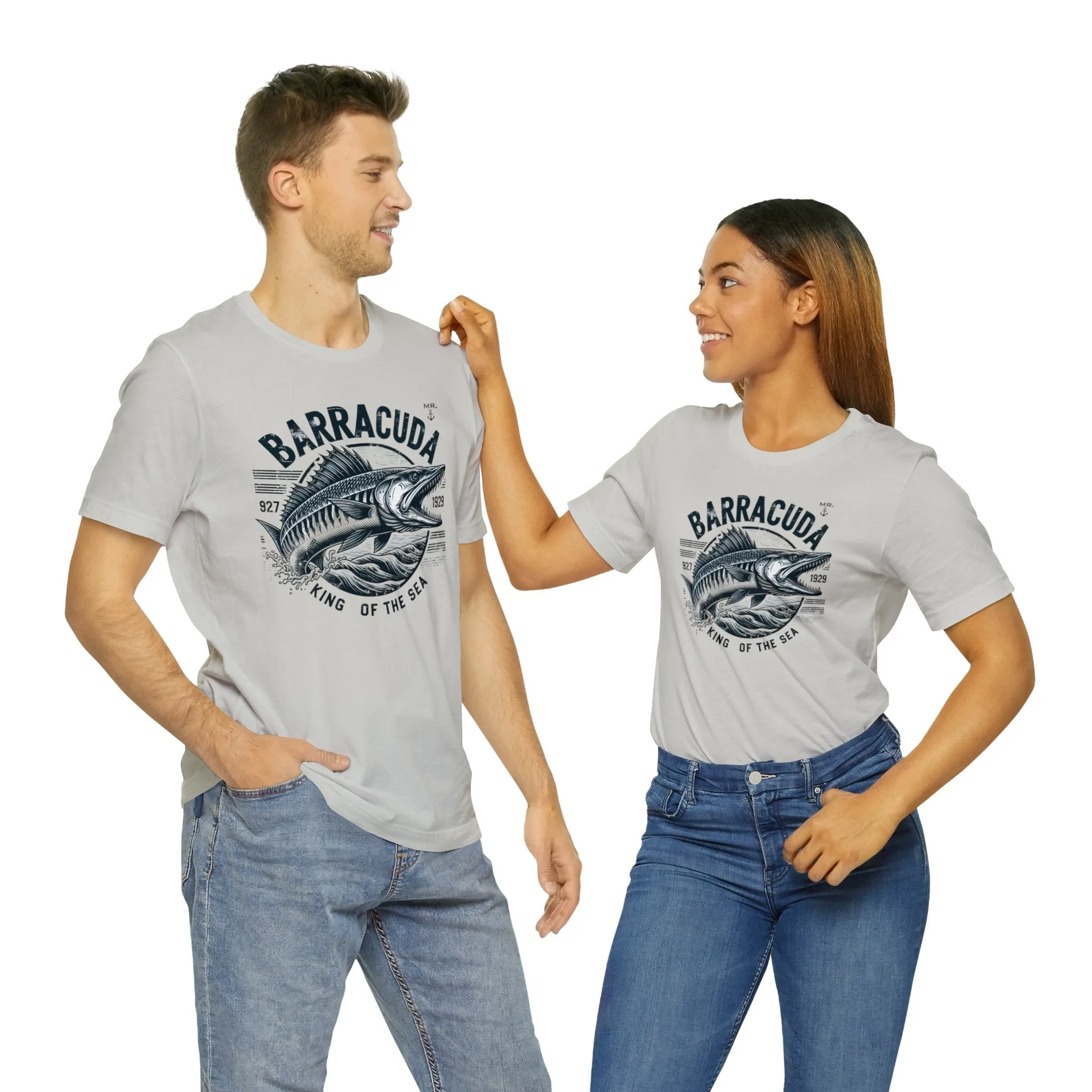 Barracuda King of the Sea Unisex Nautical Premium T-shirt