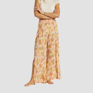 Billabong Split Spirit Beachy Trousers Peach Whip - Womens