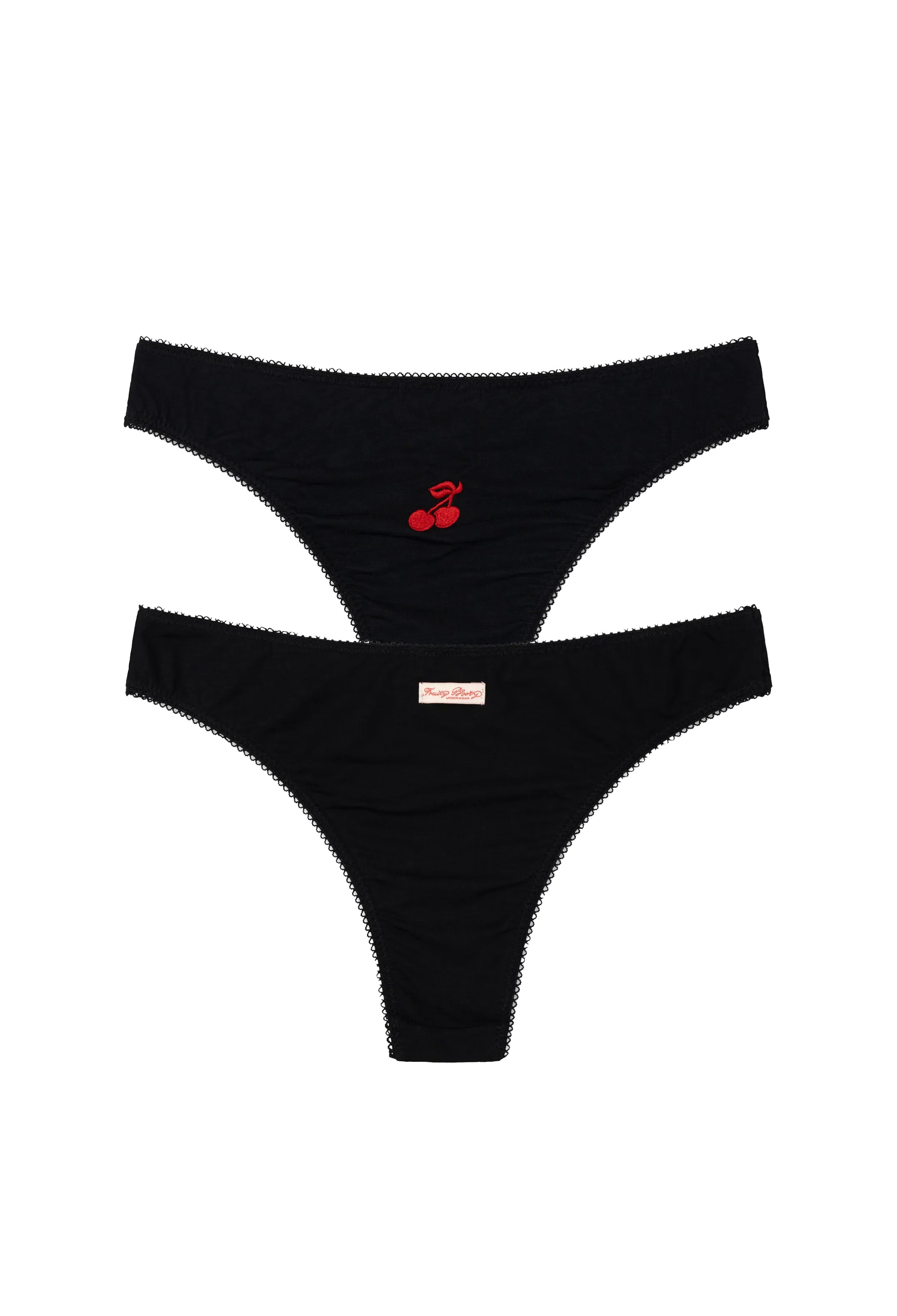 Black Commando Brief Duo