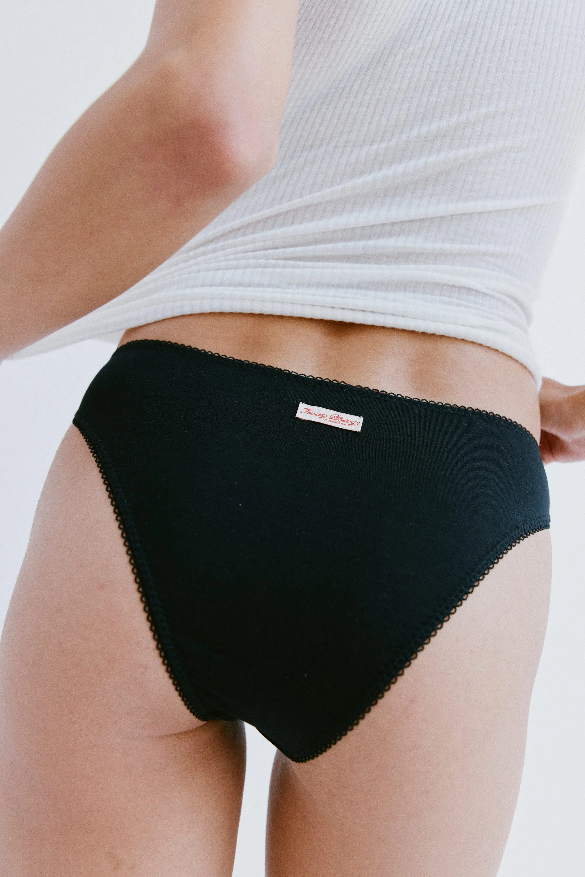 Black Commando Brief Duo