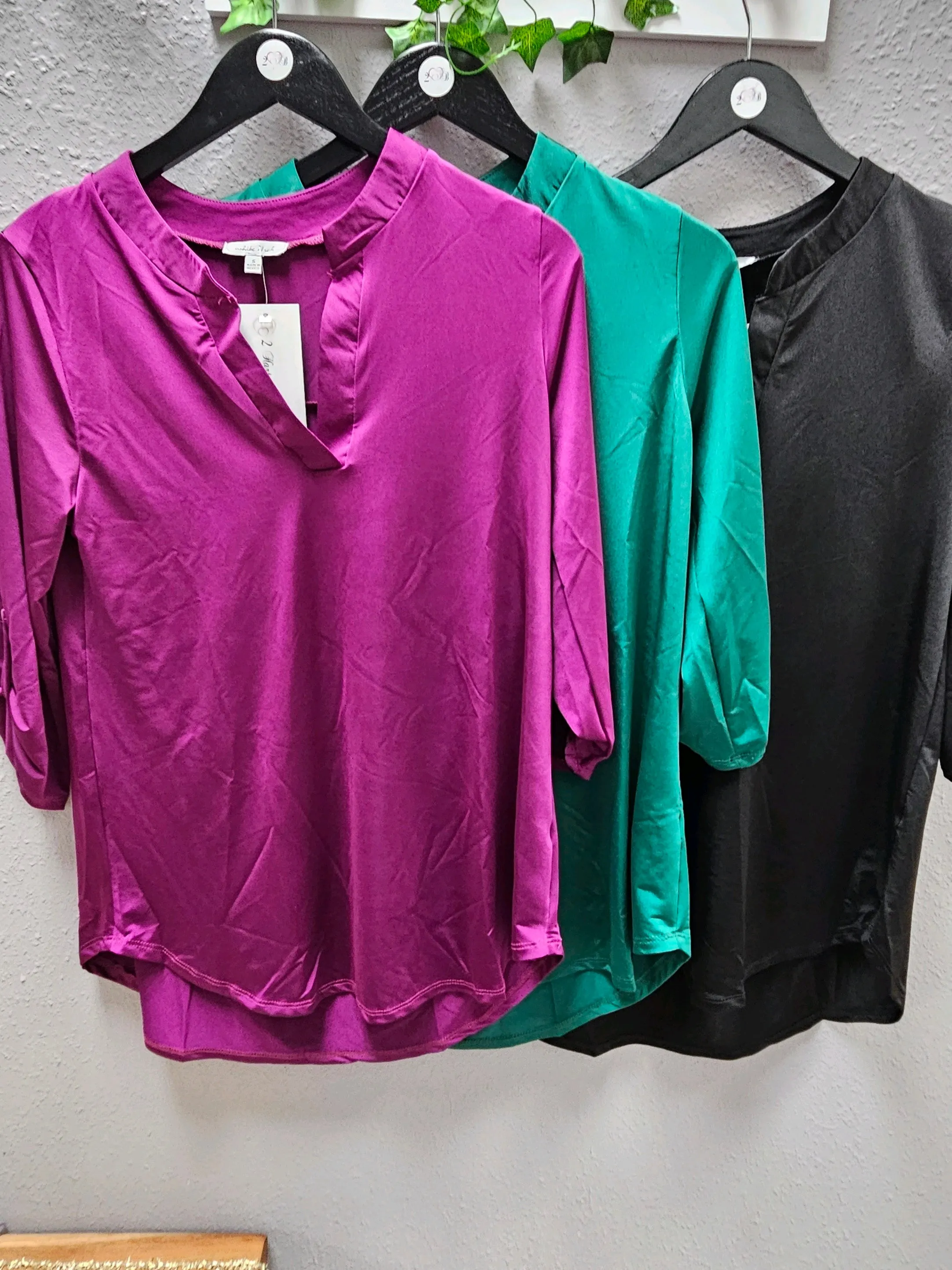 Black Gabby Blouse