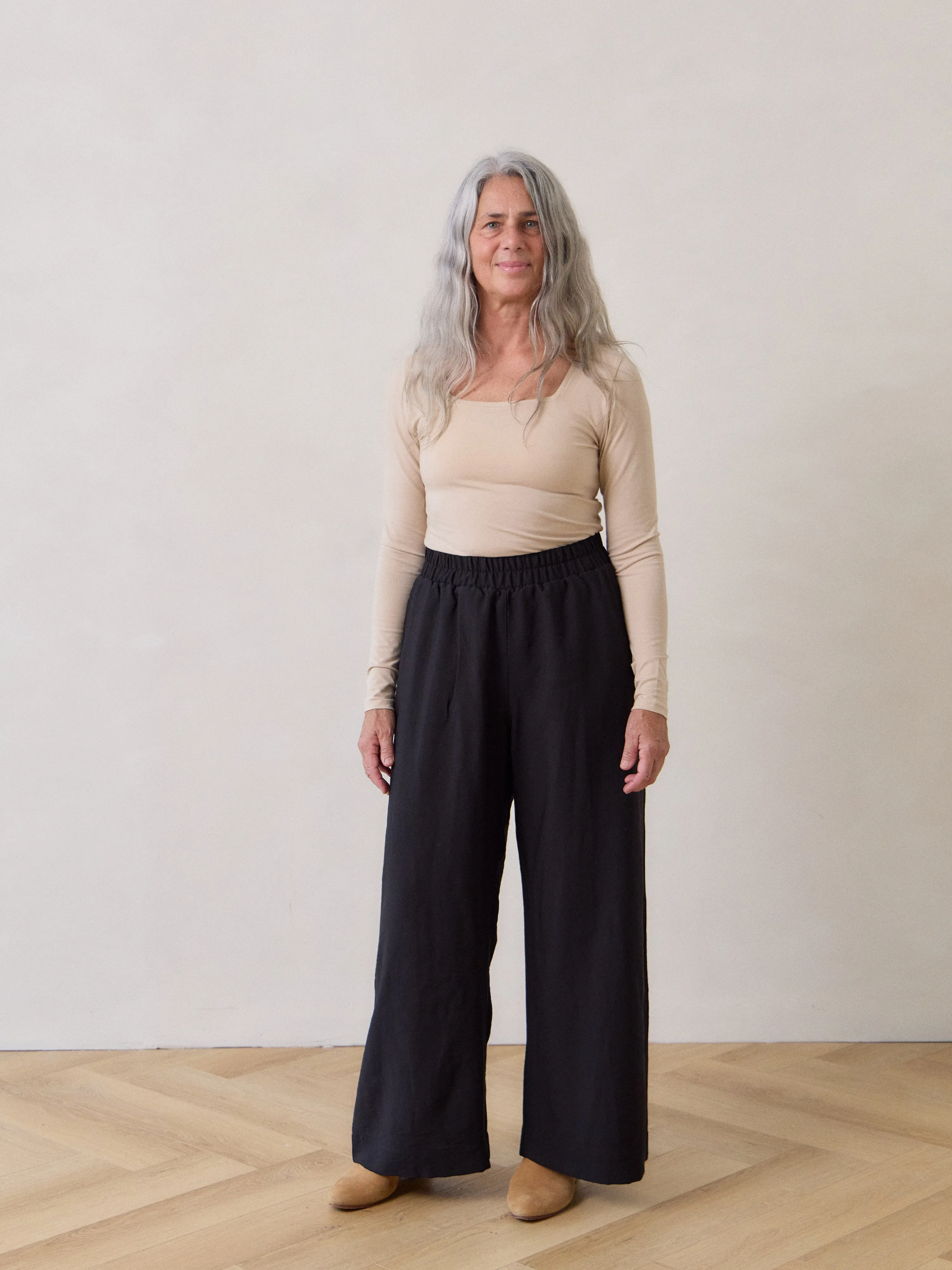 BLACK LORETTA PANT