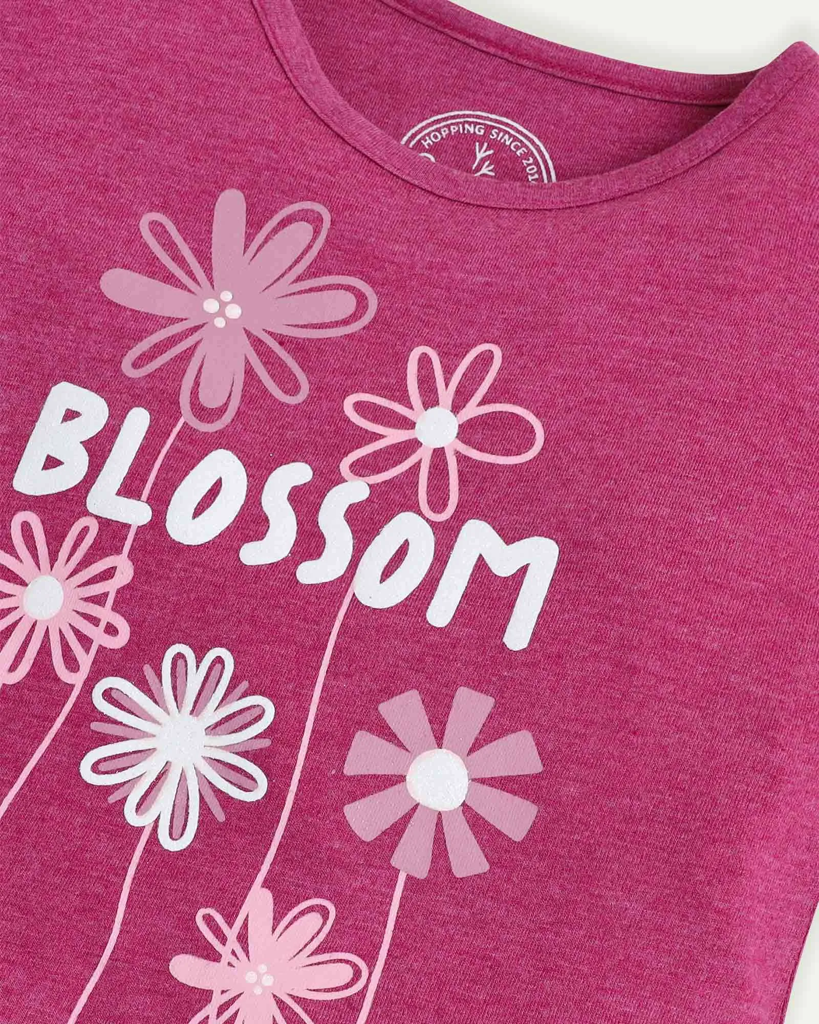 Blossom Cropped T-Shirt