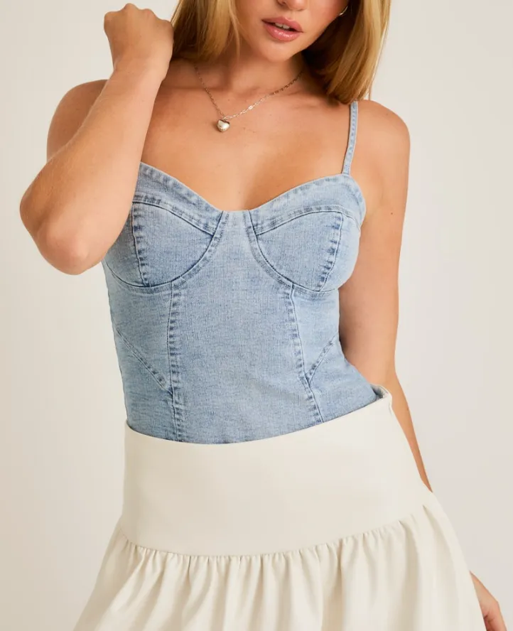 Blue Jean Baby Bodysuit