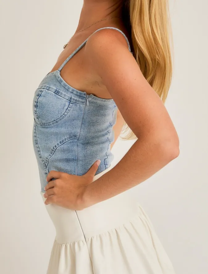 Blue Jean Baby Bodysuit