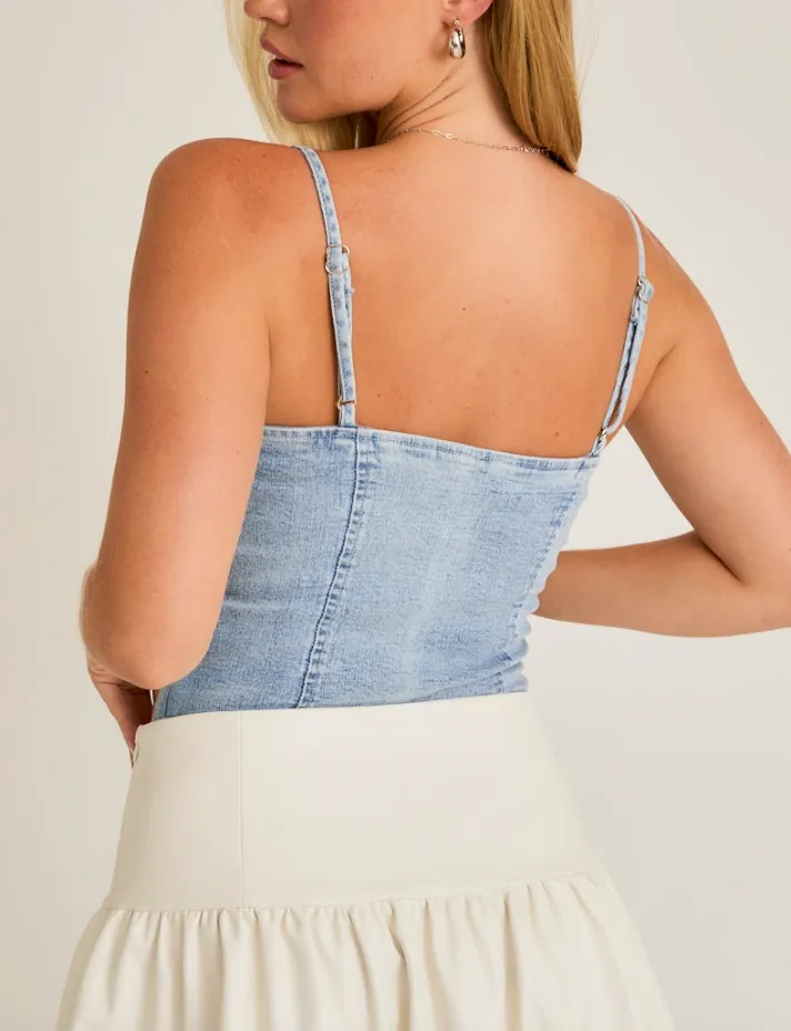 Blue Jean Baby Bodysuit