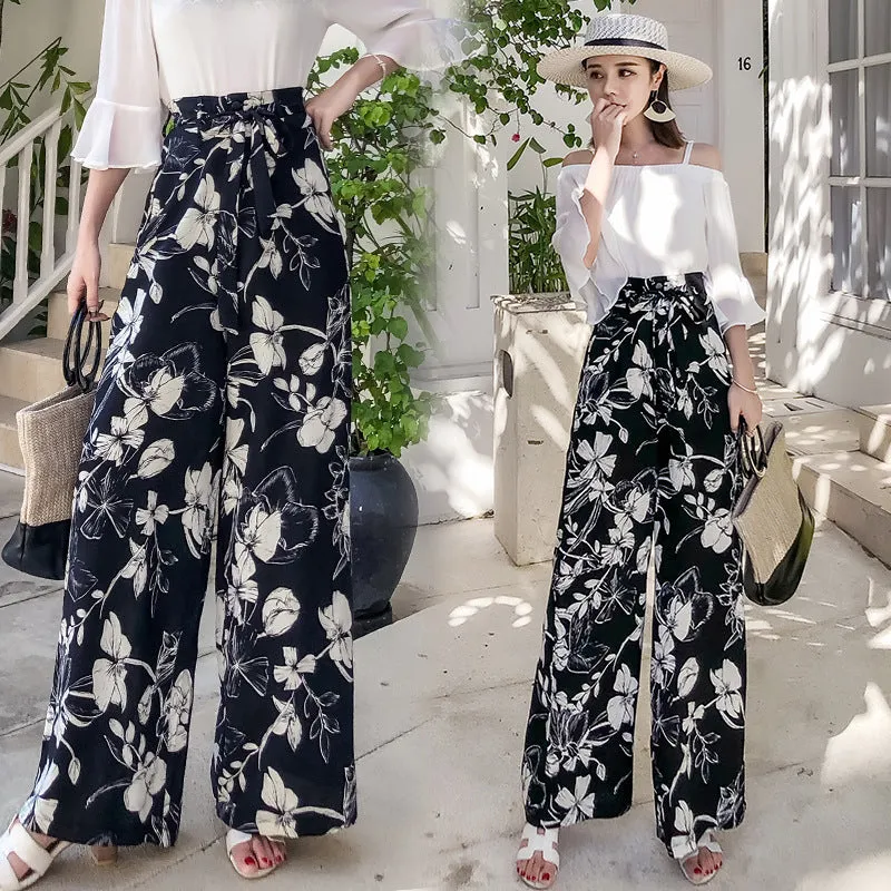 Bohemian Wide-leg Pants