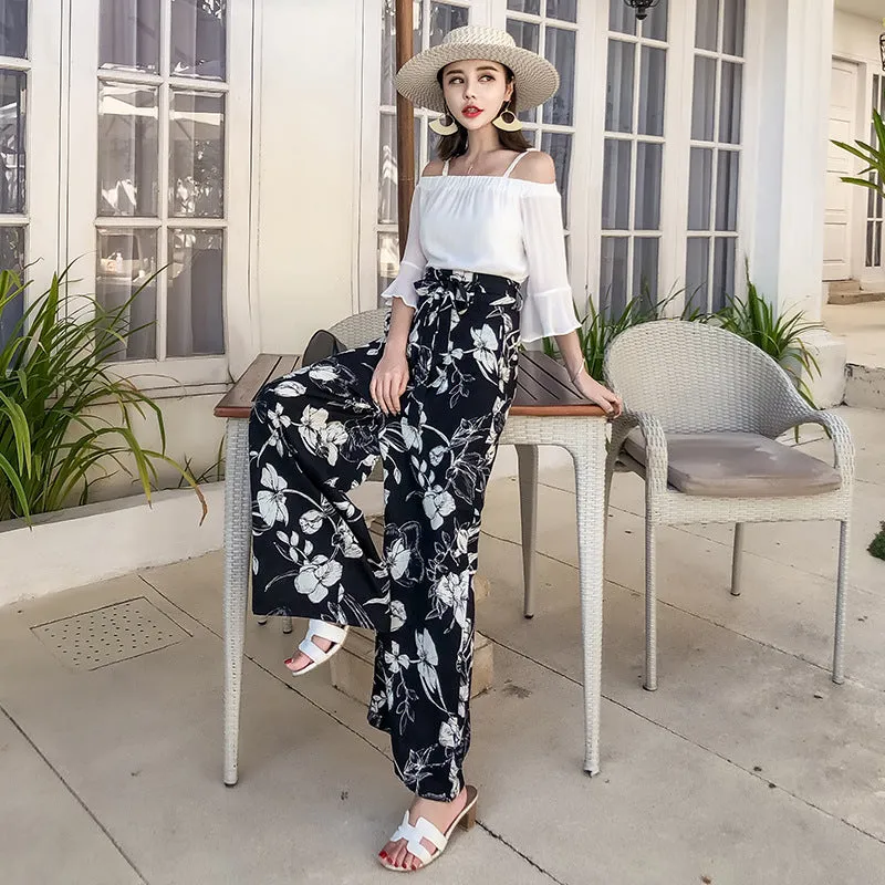 Bohemian Wide-leg Pants