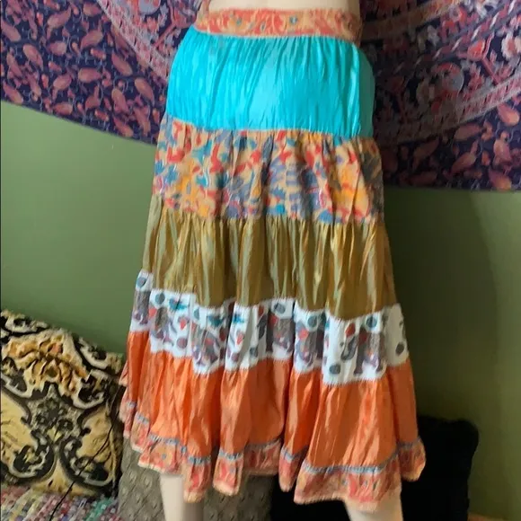 Boho elephant skirt