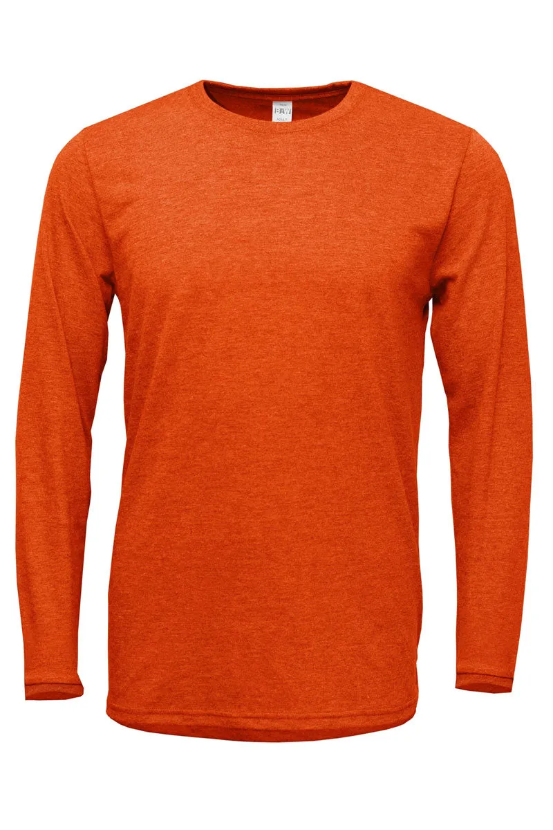 Boot Scootin' Spooky Adult Soft-Tek Blend Long Sleeve Tee