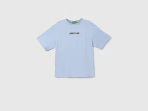 Boxy Fit Round Neck Printed T-Shirt