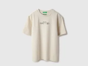 Boxy Fit Round Neck Printed T-Shirt
