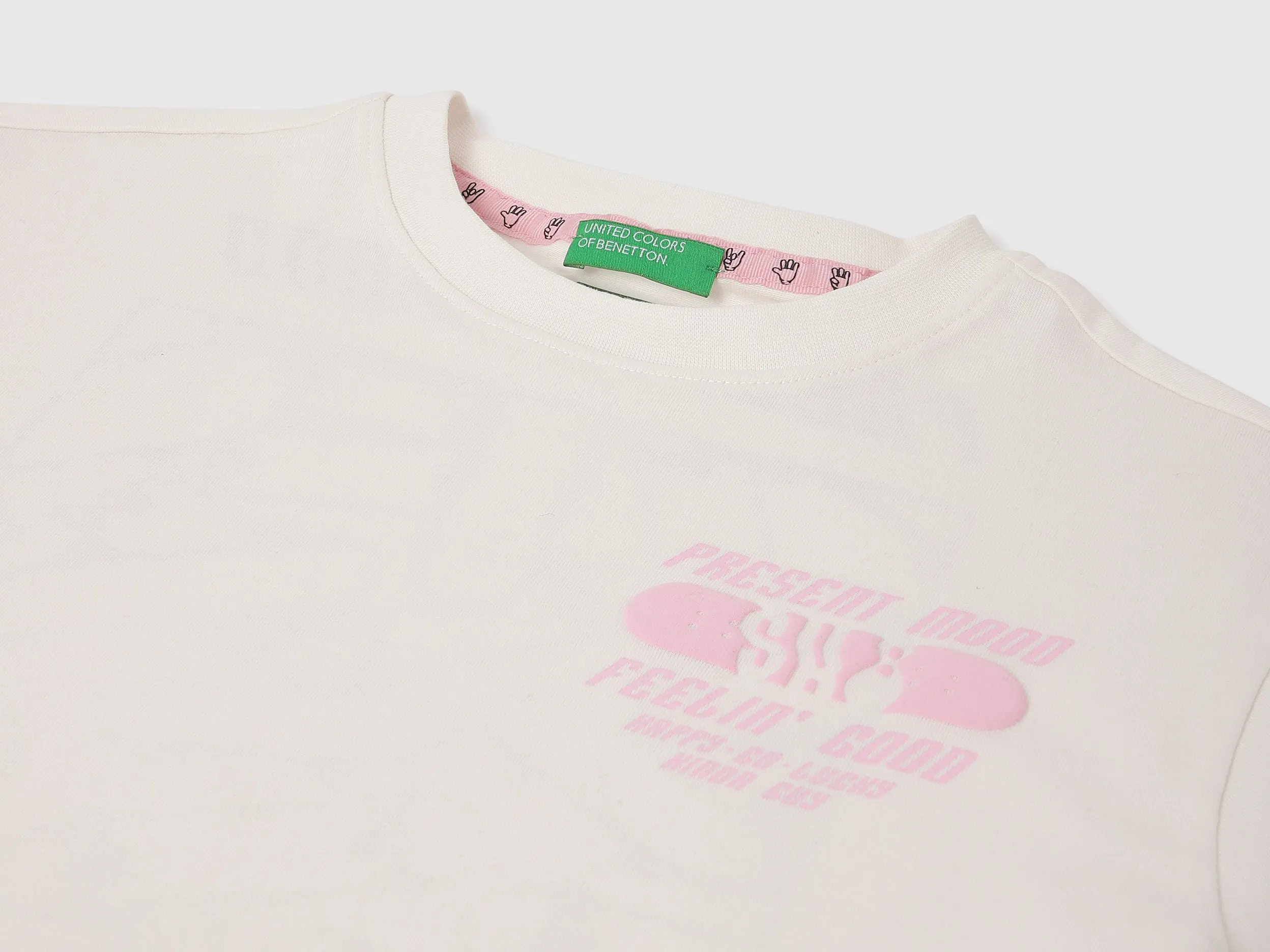 Boxy Fit Round Neck Printed T-shirts
