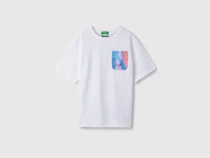Boxy Round Neck Printed T-Shirt