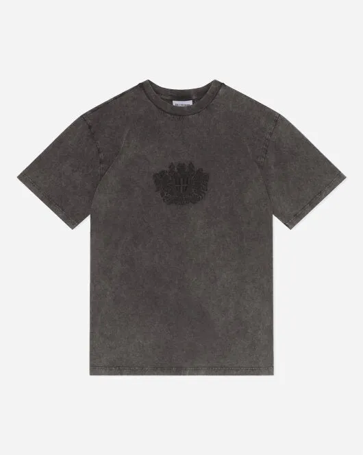 Boxy Tee - Faded Dark Grey