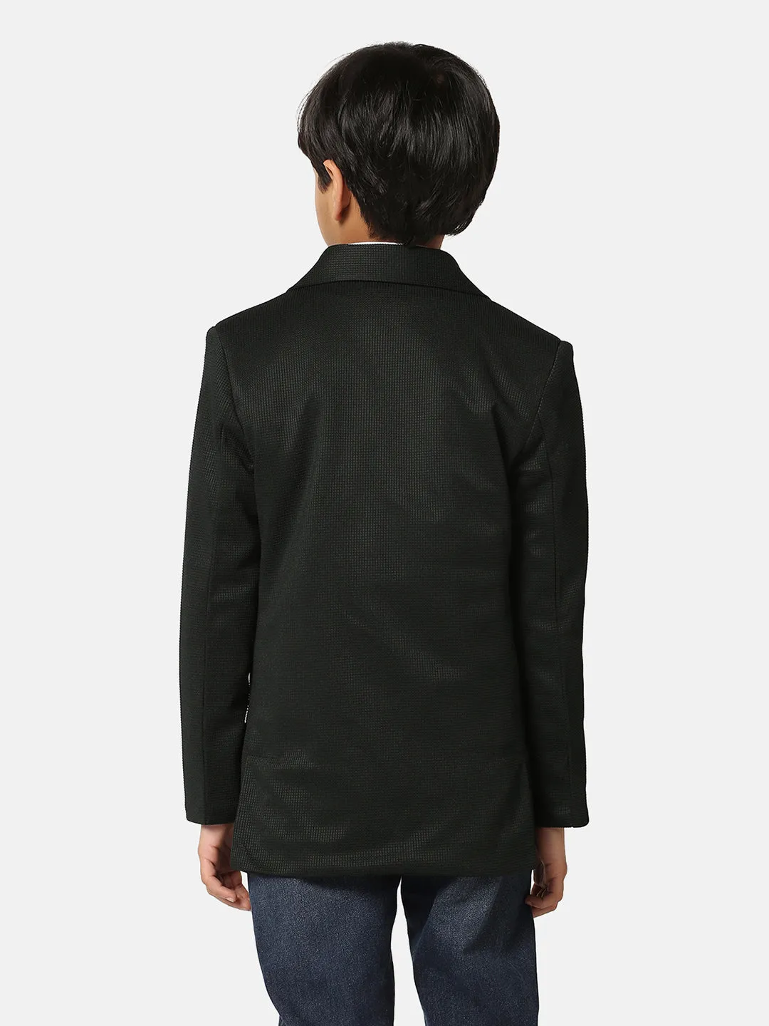 Boys Green Blazer