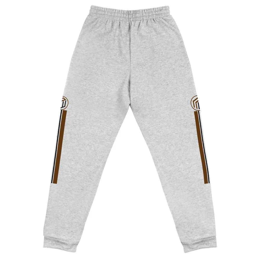Branded Pinstripe logo Unisex Joggers