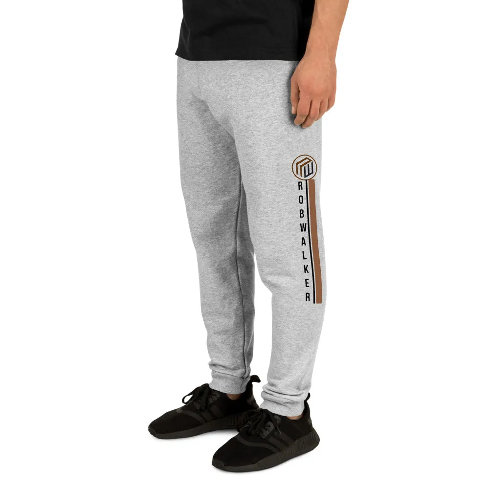 Branded Pinstripe logo Unisex Joggers