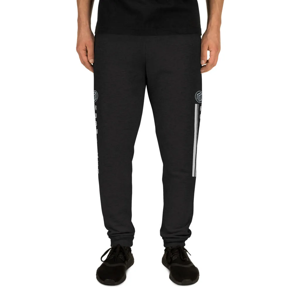 Branded Pinstripe logo Unisex Joggers