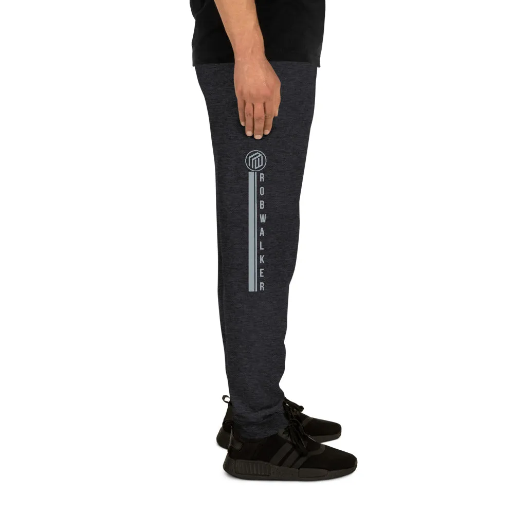 Branded Pinstripe logo Unisex Joggers